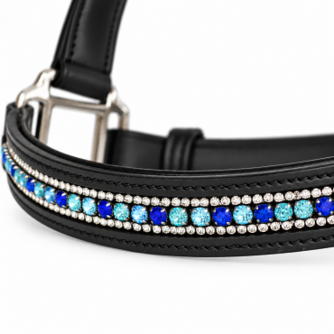 Cavezza One Row Azure Sapphire Elegance