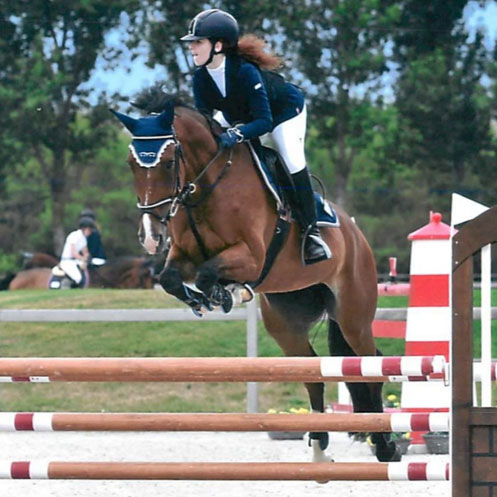 Young Rider Sofia Ferrero: team TVDM 